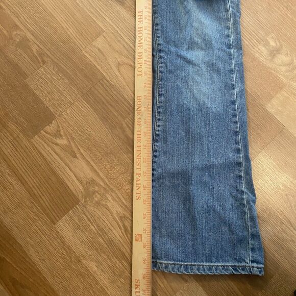 Levi’s Jeans Low Slouch Flare Distressed Women’s 7/M Preppy Y2K pants - Picture 8 of 12